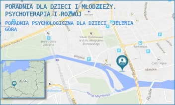 PORADNIA PSYCHOLOGICZNA DLA DZIECI - PORADNIA DLA DZIECI I MŁODZIEŻY. PSYCHOTERAPIA I ROZWÓJ - UL. WIEJSKA 14,  JELENIA GÓRA