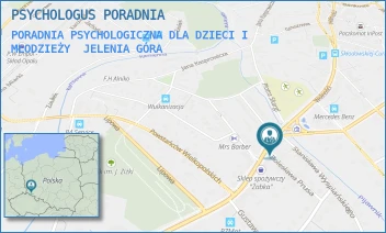 PORADNIA PSYCHOLOGICZNA DLA DZIECI I MŁODZIEŻY - PSYCHOLOGUS PORADNIA - UL. WOLNOŚCI 39B, JELENIA GÓRA