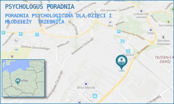 PORADNIA PSYCHOLOGICZNA DLA DZIECI I MŁODZIEŻY - PSYCHOLOGUS PORADNIA - UL. WROCŁAWSKA 8C/13,  TRZEBNICA