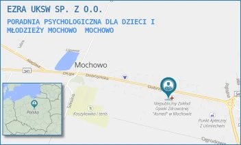 PORADNIA PSYCHOLOGICZNA DLA DZIECI I MŁODZIEŻY MOCHOWO - EZRA UKSW SP. Z O.O. - DOBRZYŃSKA 23,  MOCHOWO