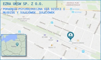 PORADNIA PSYCHOLOGICZNA DLA DZIECI I MŁODZIEY SULEJÓWEK - EZRA UKSW SP. Z O.O. - PIASTOWSKA 2,  SULEJÓWEK