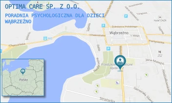 PORADNIA PSYCHOLOGICZNA DLA DZIECI - OPTIMA CARE SPÓŁKA Z OGRANICZONĄ ODPOWIEDZIALNOŚCIĄ - WOLNOŚCI 15,  WĄBRZEŹNO