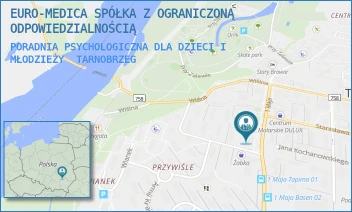 PORADNIA PSYCHOLOGICZNA DLA DZIECI I MŁODZIEŻY - EURO-MEDICA SPÓŁKA Z OGRANICZONĄ ODPOWIEDZIALNOŚCIĄ - UL. 1 MAJA 6, TARNOBRZEG