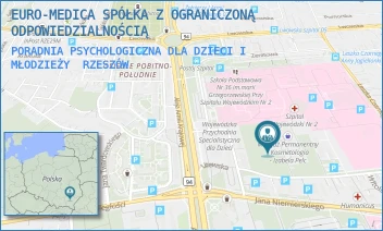 PORADNIA PSYCHOLOGICZNA DLA DZIECI I MŁODZIEŻY - EURO-MEDICA SPÓŁKA Z OGRANICZONĄ ODPOWIEDZIALNOŚCIĄ - UL. LITEWSKA 6,  RZESZÓW