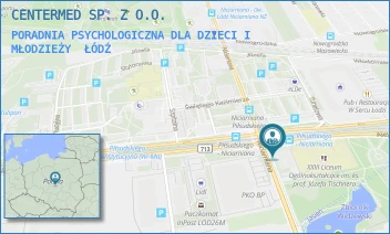 PORADNIA PSYCHOLOGICZNA DLA DZIECI I MŁODZIEŻY - CENTERMED SP. Z O.O. - AL. MARSZ. JÓZEFA PIŁSUDSKIEGO 157,  ŁÓDŹ