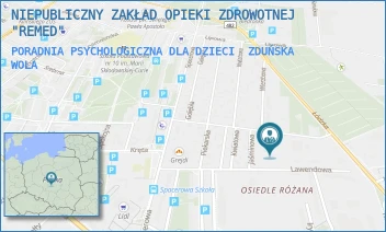 PORADNIA PSYCHOLOGICZNA DLA DZIECI - NIEPUBLICZNY ZAKŁAD OPIEKI ZDROWOTNEJ "REMED" - FRYDERYKA CHOPINA 22A,  ZDUŃSKA WOLA