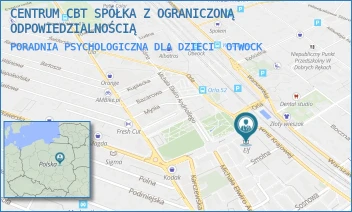 PORADNIA PSYCHOLOGICZNA DLA DZIECI - CENTRUM CBT SPÓŁKA Z OGRANICZONĄ ODPOWIEDZIALNOŚCIĄ - POWSTAŃCÓW WARSZAWY 3,  OTWOCK