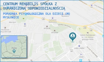 PORADNIA PSYCHOLOGICZNA DLA DZIECI (M) - CENTRUM REHABILIS SPÓŁKA Z OGRANICZONĄ ODPOWIEDZIALNOŚCIĄ - UL. WIELKA SKOTNICA 6,  MYSŁOWICE
