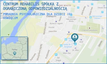 PORADNIA PSYCHOLOGICZNA DLA DZIECI (O) - CENTRUM REHABILIS SPÓŁKA Z OGRANICZONĄ ODPOWIEDZIALNOŚCIĄ - UL. ZABORSKA 24B,  OŚWIĘCIM
