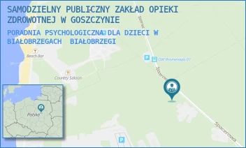 PORADNIA PSYCHOLOGICZNA DLA DZIECI W BIAŁOBRZEGACH - SAMODZIELNY PUBLICZNY ZAKŁAD OPIEKI ZDROWOTNEJ W GOSZCZYNIE - SPACEROWA 29,  BIAŁOBRZEGI