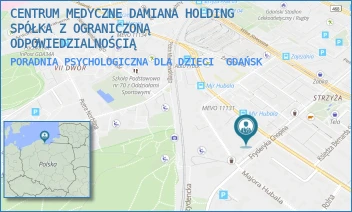 PORADNIA PSYCHOLOGICZNA DLA DZIECI - CENTRUM MEDYCZNE DAMIANA HOLDING SP. Z O.O. - UL. MIKOŁAJA GOMÓŁKI 2,  GDAŃSK