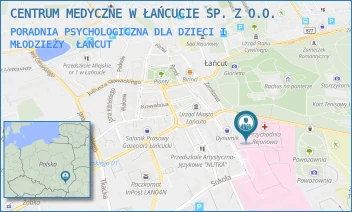 PORADNIA PSYCHOLOGICZNA DLA DZIECI I MŁODZIEŻY - CENTRUM MEDYCZNE W ŁAŃCUCIE SP. Z O.O. - UL. IGNACEGO PADEREWSKIEGO 5,  ŁAŃCUT