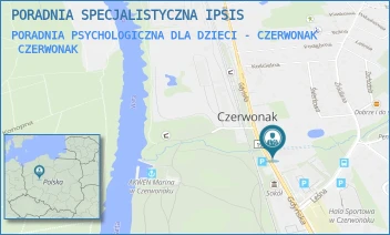 PORADNIA PSYCHOLOGICZNA DLA DZIECI - CZERWONAK - PORADNIA SPECJALISTYCZNA IPSIS - GDYŃSKA 30,  CZERWONAK