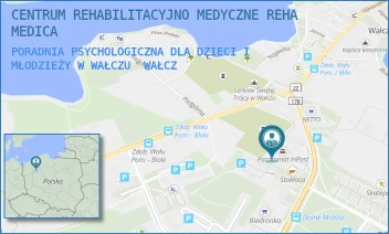 PORADNIA PSYCHOLOGICZNA DLA DZIECI I MŁODZIEŻY W WAŁCZU - CENTRUM REHABILITACYJNO MEDYCZNE REHA MEDICA - GENERAŁA WŁADYSŁAWA ANDERSA 9, WAŁCZ