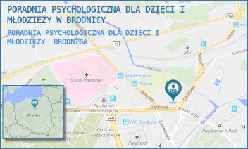 PORADNIA PSYCHOLOGICZNA DLA DZIECI I MŁODZIEŻY - PORADNIA PSYCHOLOGICZNA DLA DZIECI I MŁODZIEŻY W BRODNICY - DWORCOWA 1A,  BRODNICA