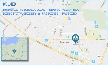 PORADNIA PSYCHOLOGICZNO-TERAPEUTYCZNA DLA DZIECI I MŁODZIEŻY W PAJĘCZNIE - WOLMED - UL. WIŚNIOWA 26, PAJĘCZNO