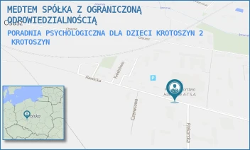 PORADNIA PSYCHOLOGICZNA DLA DZIECI KROTOSZYN 2 - MEDTEM SPÓŁKA Z OGRANICZONĄ ODPOWIEDZIALNOŚCIĄ - RAWICKA 54,  KROTOSZYN
