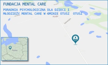 PORADNIA PSYCHOLOGICZNA DLA DZIECI I MŁODZIEŻY MENTAL CARE W GMINIE OTUSZ - FUNDACJA MENTAL CARE - 12A,  OTUSZ