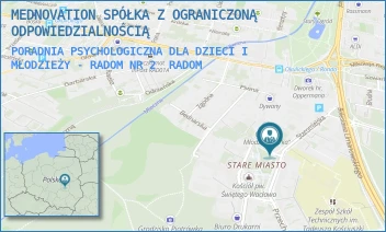 PORADNIA PSYCHOLOGICZNA DLA DZIECI I MŁODZIEŻY - RADOM NR 2 - FRACTAL CONCEPT SPÓŁKA Z OGRANICZONĄ ODPOWIEDZIALNOŚCIĄ - PLAC STARE MIASTO 1,  RADOM