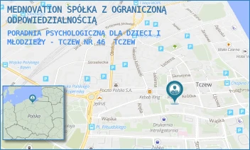 PORADNIA PSYCHOLOGICZNA DLA DZIECI I MŁODZIEŻY - TCZEW NR 46 - FRACTAL CONCEPT SPÓŁKA Z OGRANICZONĄ ODPOWIEDZIALNOŚCIĄ - UL. KRÓTKA 7,  TCZEW